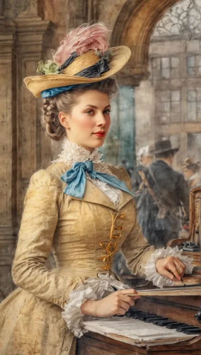 Erlebe Mannheim mit Bertha Benz bei einer Kostümführung