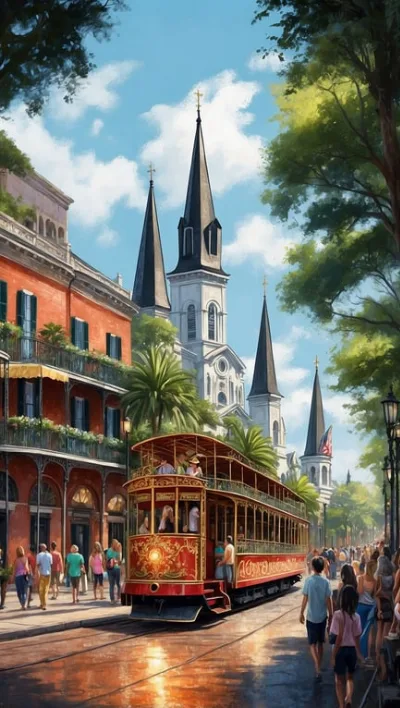 Erlebe Sail 250: Eindrucksvolle Schiffsparade in New Orleans