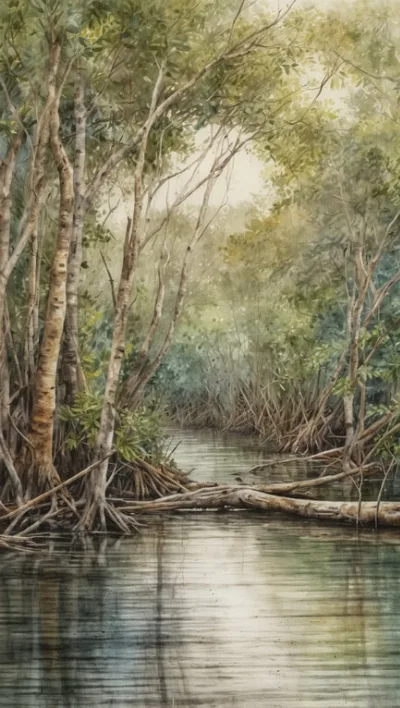 Estero Padre Ramos: Mangrovenreservat mit reicher Tierwelt