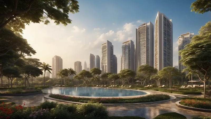 Exklusive Four Seasons Private Residences in Mumbais Worli-Viertel