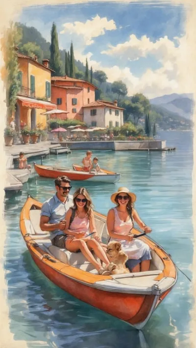 Familienspaß in Germignaga, nahe dem zauberhaften Lago Maggiore