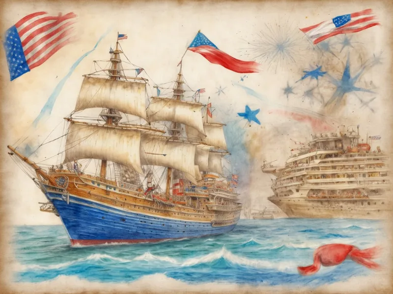 Feiere Amerikas 250. Geburtstag auf See mit Carnival
