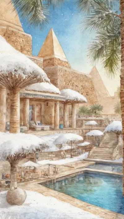 Feiertage im Luxus: Four Seasons Ägypten zaubert Winterwunder