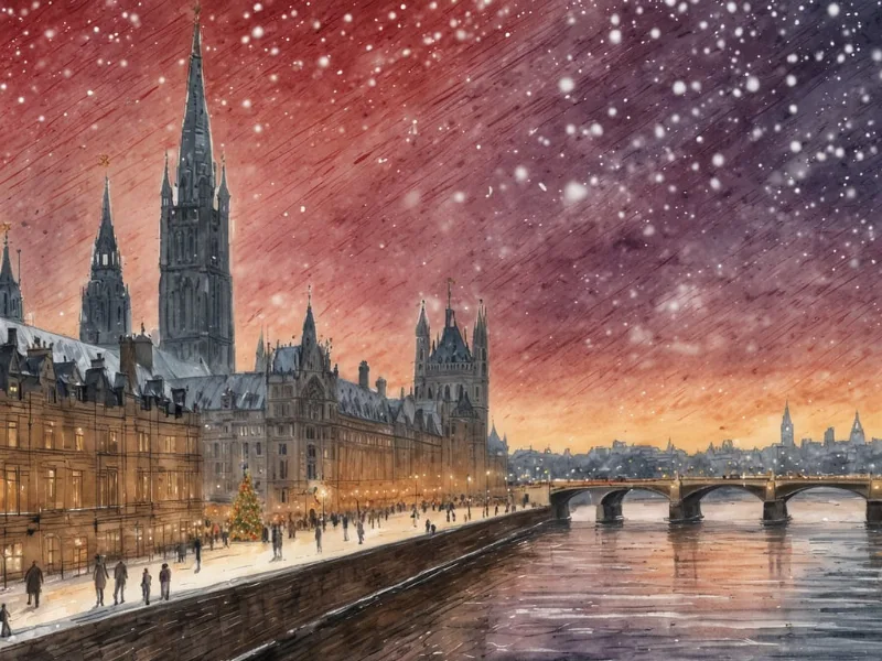 Festliche Stimmung am Themseufer – Londons Weihnachtsglanz genießen
