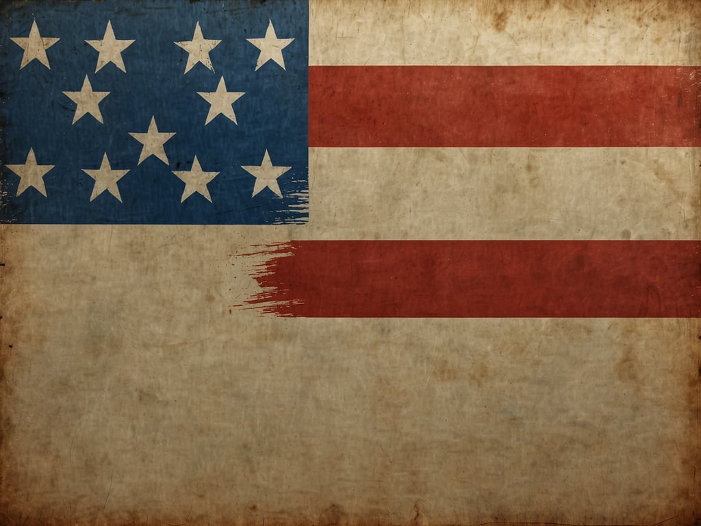 Auf dem Bild ist die Flagge der Vereinigten Staaten von Amerika (USA) zu sehen. Die Flagge hat einen blauen Bereich mit weißen Sternen und streifenförmige rote und weiße Abschnitte.
