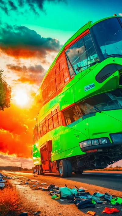 Flixbus kippt auf A19 um – 20 Verletzte, Autobahn gesperrt