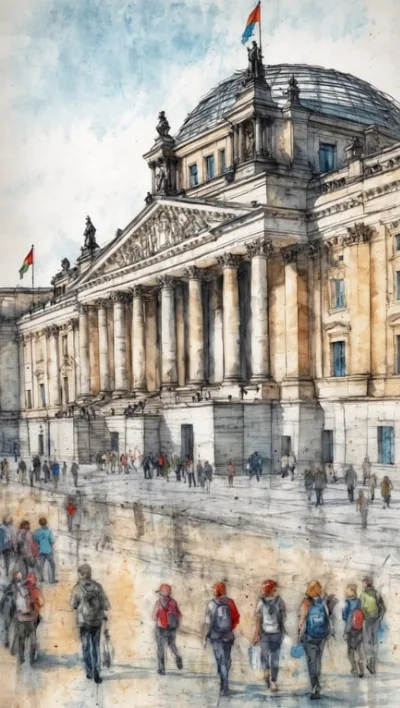 Geführte Tour durch Berlins Regierungsviertel rund um den Reichstag