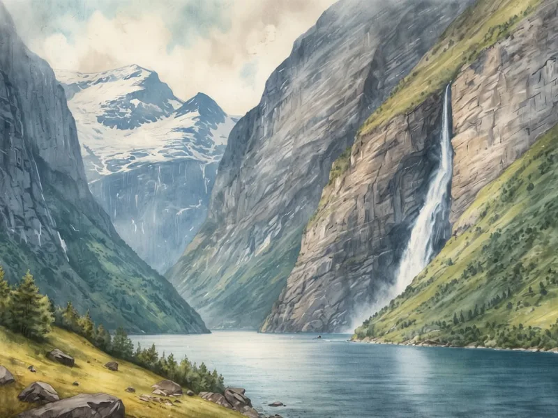 Geirangerfjord: Atemberaubender Fjord mit spektakulären Wasserfällen