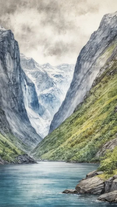 Geirangerfjord: Atemberaubender Fjord mit spektakulären Wasserfällen