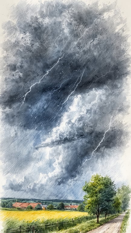 Gewitter-Alarm in Rheinland-Pfalz – Pass auf deine Reise auf!