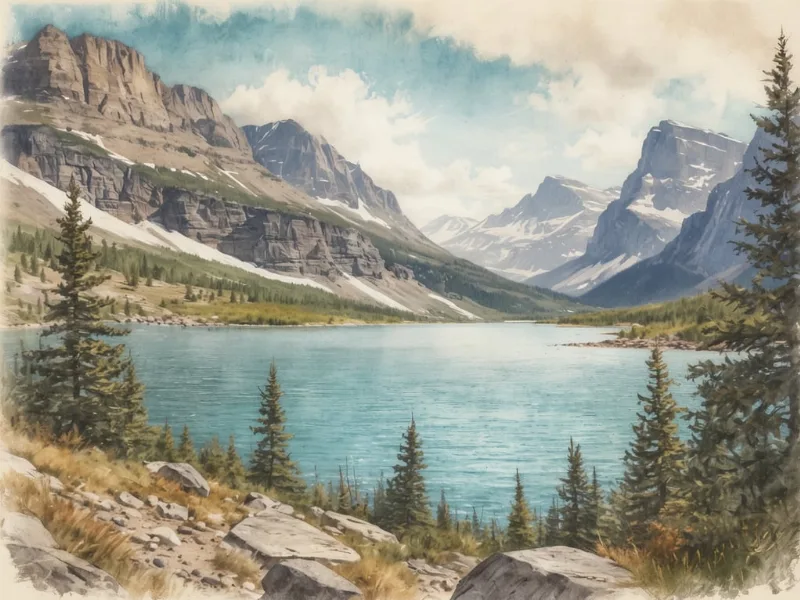 Glacier Nationalpark: Unberührte Natur und imposante Gletscherlandschaften