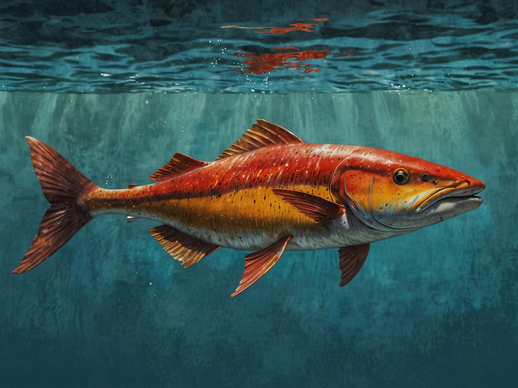 Auf dem Bild ist ein Fisch zu sehen, der typisch für die Gewässer rund um Glover's Reef ist. Diese Region ist bekannt für ihre faszinierende Unterwasserwelt, die Tauchen und Schnorcheln ermöglicht. Besucher können hier die Artenvielfalt der tropischen Fische und Korallenriffe erkunden. Aktivitäten wie Angeln und Bootsfahrten sind ebenfalls beliebt, um die Schönheit des Riffs zu genießen.