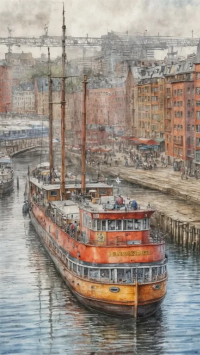 Hamburg Hafenrundfahrt mit Live-Moderation auf Deutsch