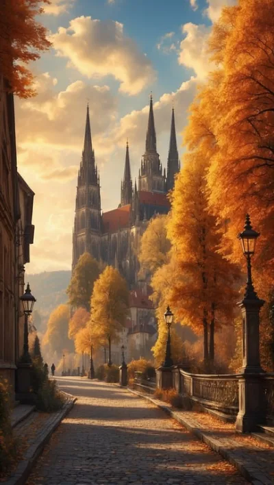 Herbstwetter in Deutschland: Sonne, Wolken und milde Temperaturen