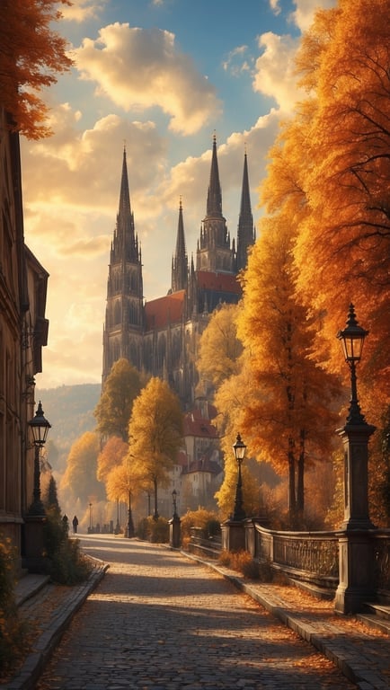 Herbstwetter in Deutschland: Sonne, Wolken und milde Temperaturen