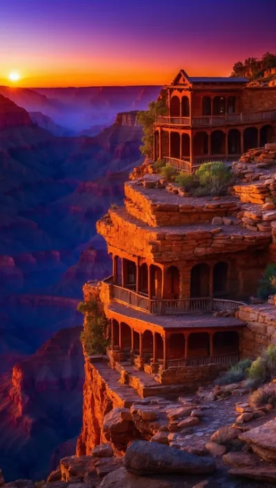Historische Lodge im Grand Canyon abgebrannt