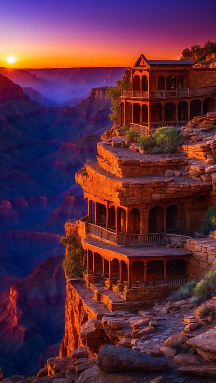 Historische Lodge im Grand Canyon abgebrannt
