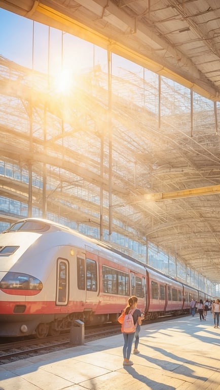 Hitze stört Bahnverkehr – bleib flexibel im Sommer 2025
