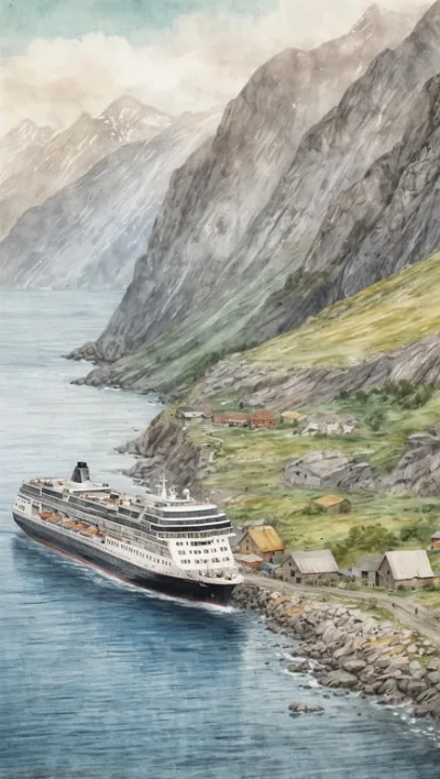 Hurtigruten-Kreuzfahrt: Küstenreise durch Norwegens atemberaubende Fjorde