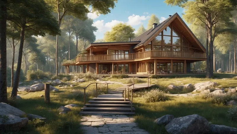 Im Baumhaus schlafen Abenteuer in der Lüneburger Heide