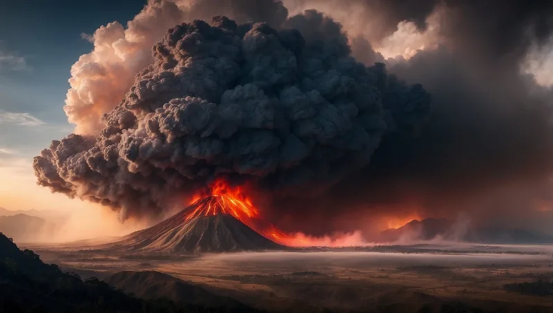 Indonesien im Chaos: Vulkanasche stört Flugverkehr