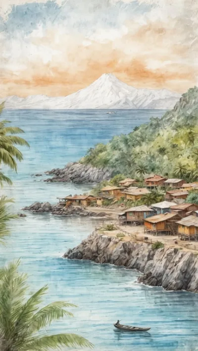 Islas del Tigre: Vulkanische Landschaften und Fischerdörfer im Pazifik