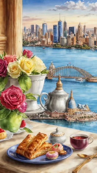 Italienischer High Tea mit Hafenblick: Dolce & Mare in Sydney erleben