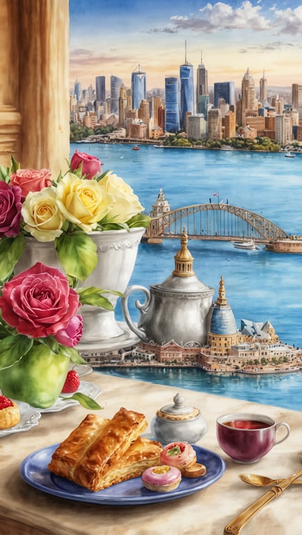 Italienischer High Tea mit Hafenblick: Dolce & Mare in Sydney erleben