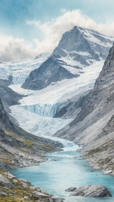 Jostedalsbreen Nationalpark: Europas größter Festlandgletscher in Norwegen