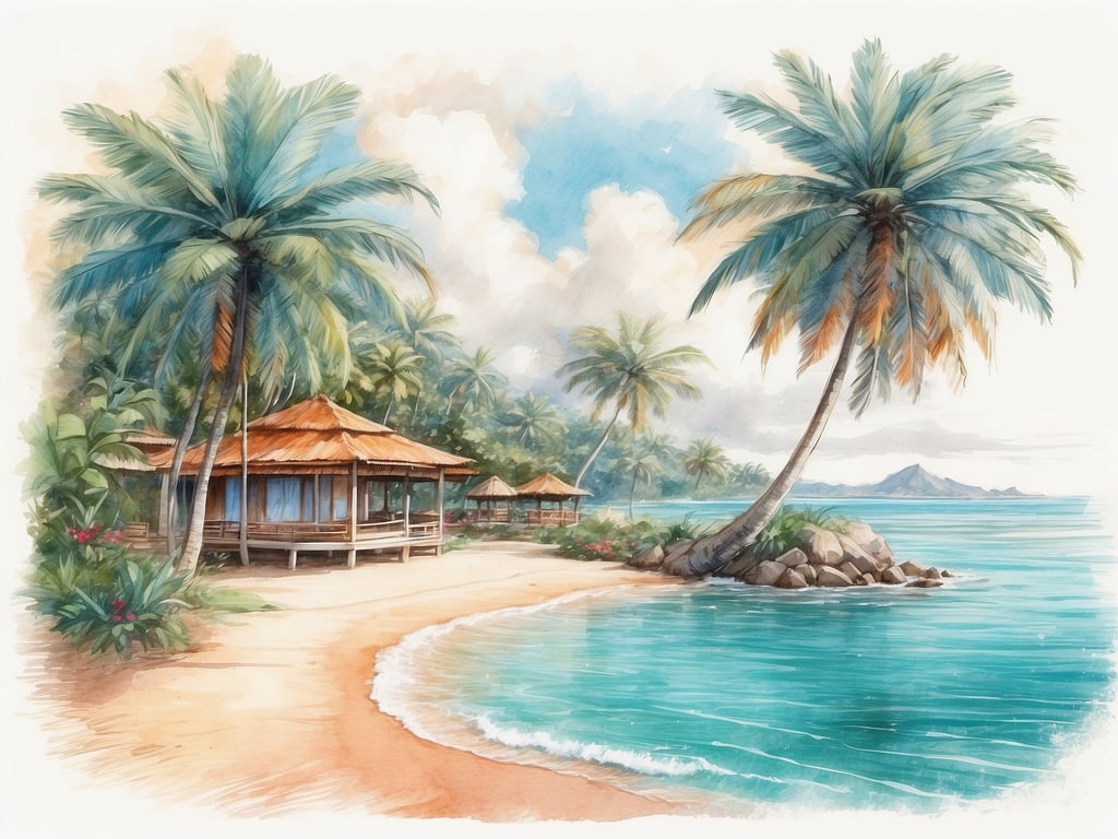 Auf dem Bild ist eine tropische Strandlandschaft mit Palmen, einem klaren Wasser und einem kleinen Holzobservation. Die Umgebung wirkt einladend und ruhig.

In Bezug auf die Kapverden ist die Insel Boa Vista bekannt für ihre traumhaften Strände und die malerische Natur. Viele halten sie für die schönste Insel des Archipels, besonders wegen ihrer hellen Sandstrände und des türkisfarbenen Wassers. Eine weitere beliebte Wahl ist Sal, die ebenfalls für ihre Strände und Wassersportmöglichkeiten bekannt ist.