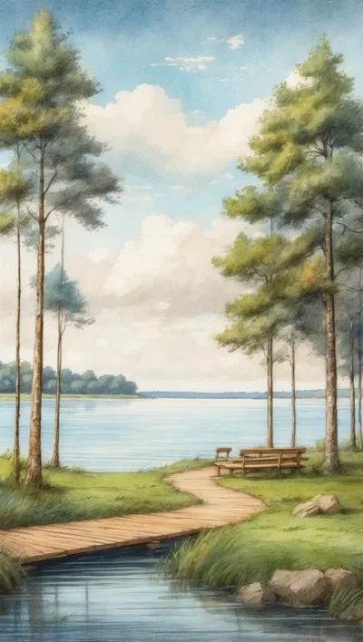 Kruininger Gors Brielse Meer in Holland (Molecaten Park)