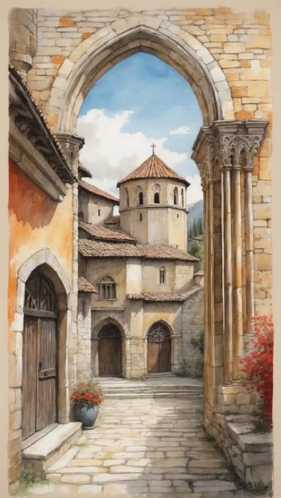Kulturelle Schätze Kosovos — Von mittelalterlichen Klöstern zu zeitgenössischer Kunst