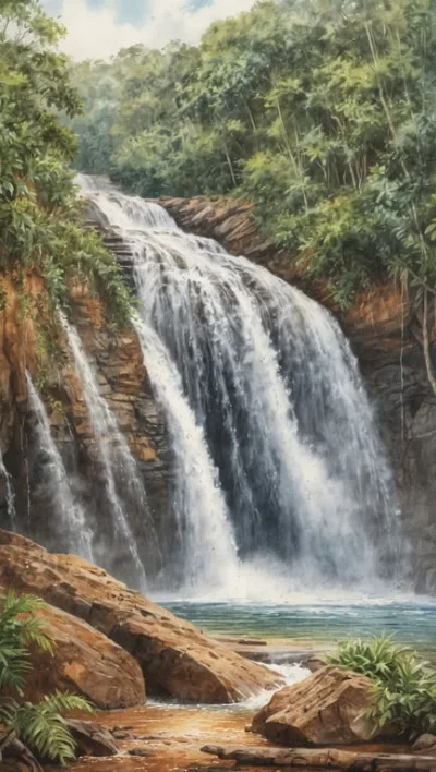 Kurupukari Falls: Spektakuläre Fälle im Iwokrama-Reservat