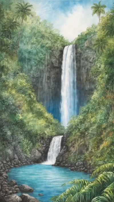 La Fortuna Wasserfall: Tauch ein ins kühle Nass