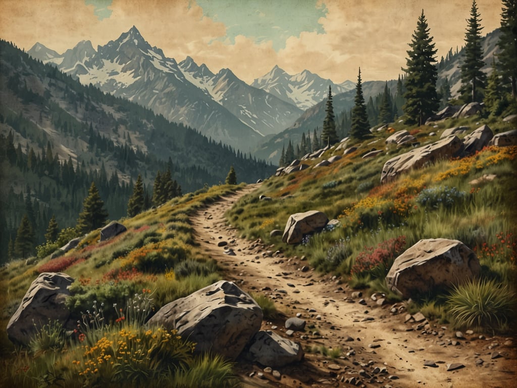 Auf dem Bild ist eine malerische Landschaft mit Bergen, Bäumen und einem schmalen Pfad zu sehen. Die Umgebung erinnert an Aktivitäten, die man rund um La India Dormida unternehmen kann. 

Hier sind einige mögliche Aktivitäten:

1. **Wanderungen**: Die vielen Wanderwege bieten eine großartige Möglichkeit, die Landschaft zu erkunden und die majestätischen Berge zu bewundern.
2. **Naturbeobachtung**: Die Gegend ist ideal, um die lokale Flora und Fauna zu beobachten, darunter zahlreiche Pflanzen und möglicherweise auch Wildtiere.
3. **Fotografie**: Die beeindruckende Aussicht lädt dazu ein, wunderbare Fotos zu machen, die die Schönheit der Natur festhalten.
4. **Picknicks**: Man kann sich in der Natur entspannen und ein Picknick genießen, während man die frische Luft und die Aussicht schätzt.

Diese Aktivitäten bieten eine hervorragende Möglichkeit, die Ruhe und Schönheit der Umgebung zu genießen.