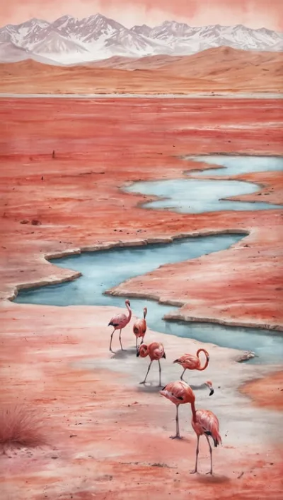 Laguna Colorada: Rote Lagune und Flamingos im Altiplano entdecken
