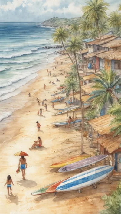 Las Peñitas: Entspannter Strandort nahe León für Surfer und Sonnenanbeter