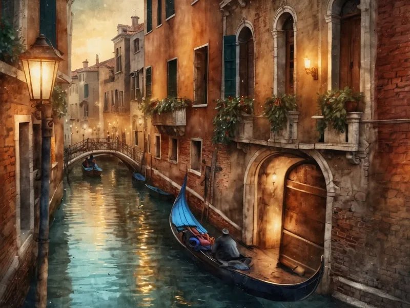 Lichterglanz auf den Kanälen – Weihnachtlicher Zauber in Venedig