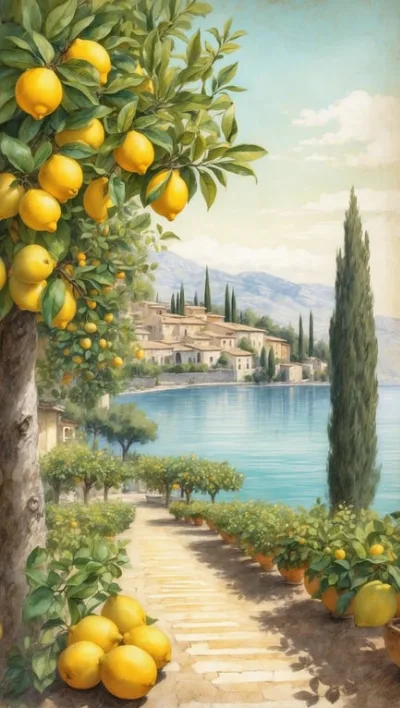 Limone sul Garda am Gardasee: Bekannt für seine malerischen Zitronengärten