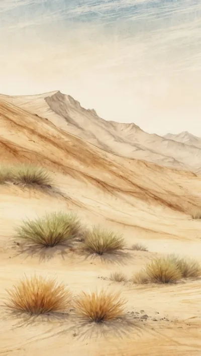Lomas de Arena: Wüstenlandschaft und Sanddünen bei Santa Cruz