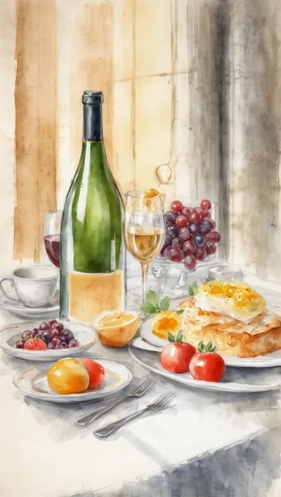Luxuriöses Frühstück mit Champagner in Schöneberg genießen