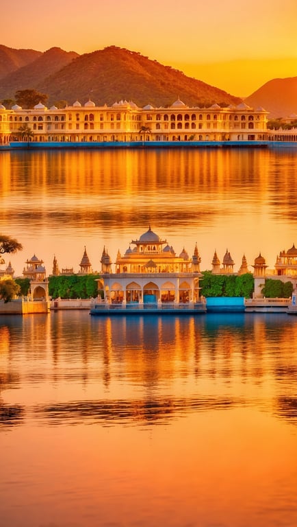 Luxus pur im Fairmont Udaipur Palace am Fateh Sagar-See