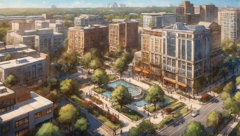 Luxuswohnen im Arlington Entertainment District: One Rangers Way