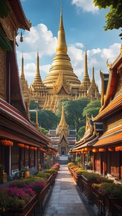 Märkte und Tempel in Bangkok erkunden
