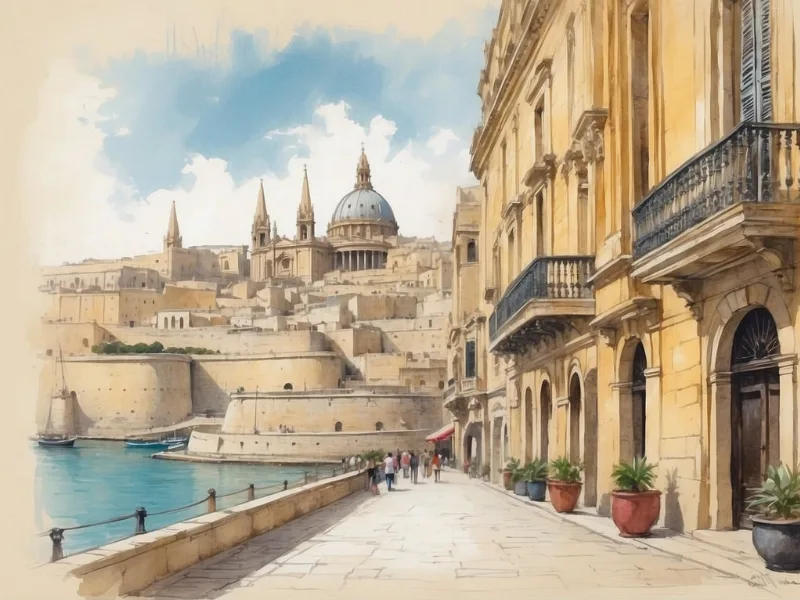 Maltas historische Hauptstadt Valletta — Ein UNESCO-Weltkulturerbe