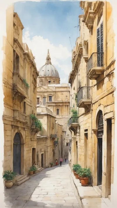 Maltas historische Hauptstadt Valletta — Ein UNESCO-Weltkulturerbe