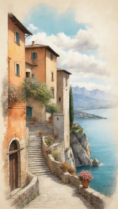 Manerba del Garda am Gardasee: Heimat der berühmten Rocca di Manerba