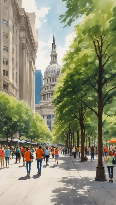 Manhattan entdeckt Freedom Plaza: Grün, Kultur & Abenteuer