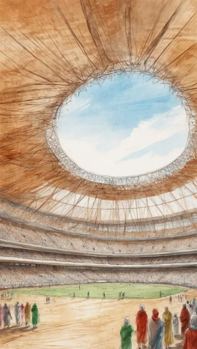 Marokko baut das größte Fußballstadion der Welt für WM 2030
