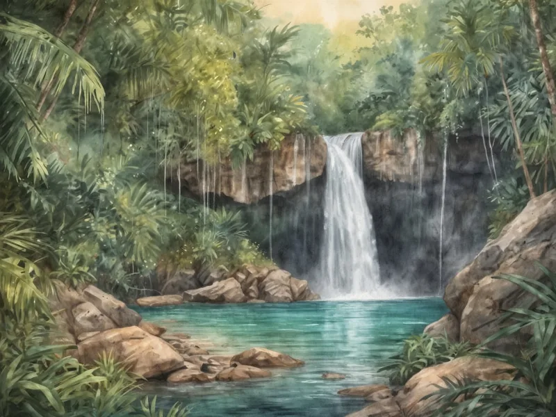 Maya King Waterfalls: Erfrischendes Wasserfall-Erlebnis mitten im Dschungel